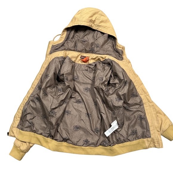 Patagonia All Seasons Bomber Hoody Hemp Canvas Work Jacket Womens Small - Picture 3 of 11